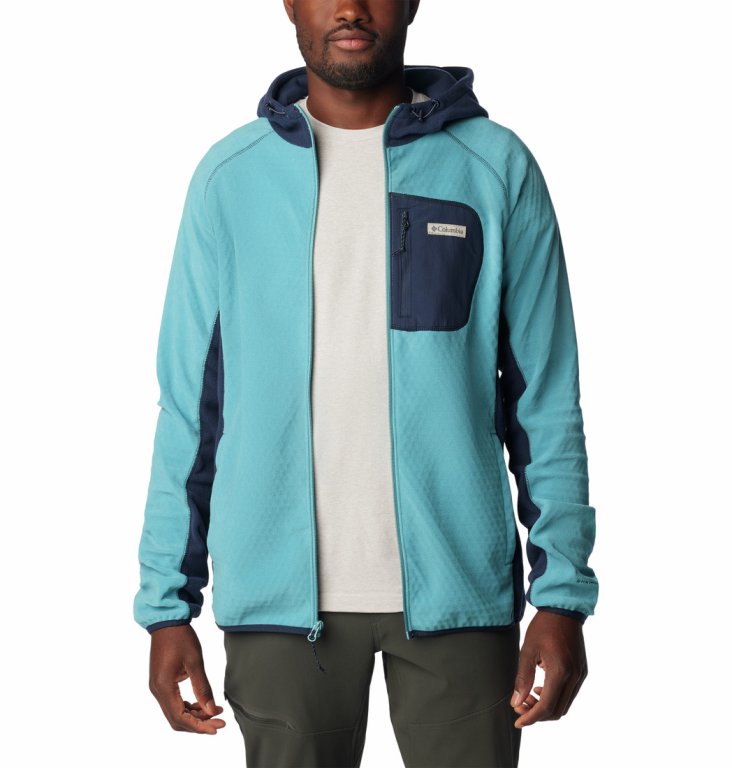 Толстовка на блискавці Columbia Outdoor Tracks™ Hooded Full Zip M - синя