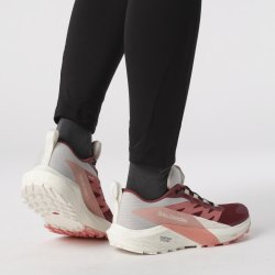 Кросівки Salomon Sense Ride 5 GTX W - темно червоні/ білі/ рожеві