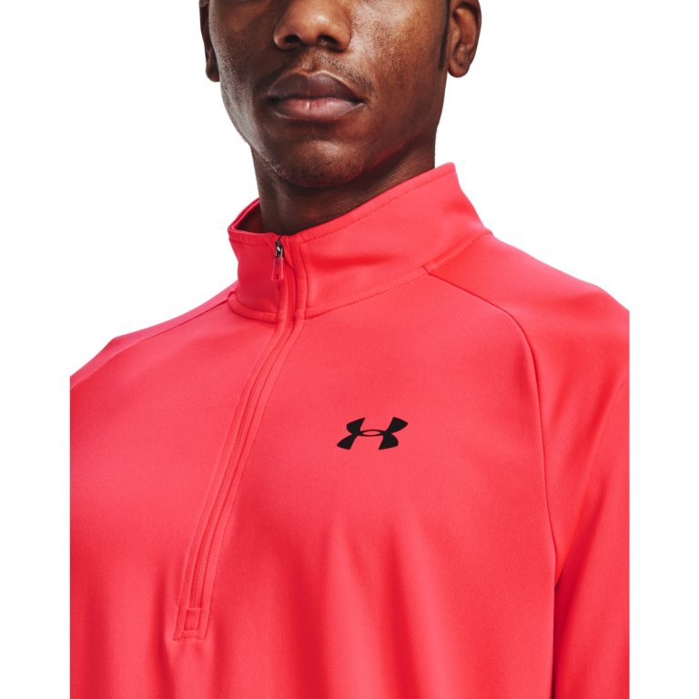 Tričko Under Armour Tech 2.0 1/2 Zip M - červená