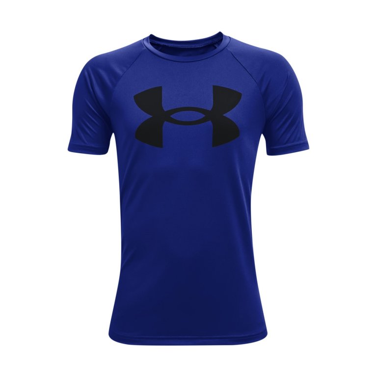 Футболка Under Armour Tech Big Logo SS J - синя