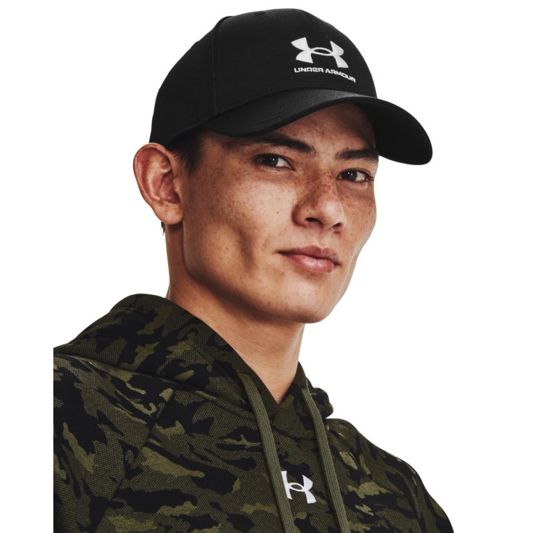 Кепка Under Armour Lockup Adj Cap M - чорна