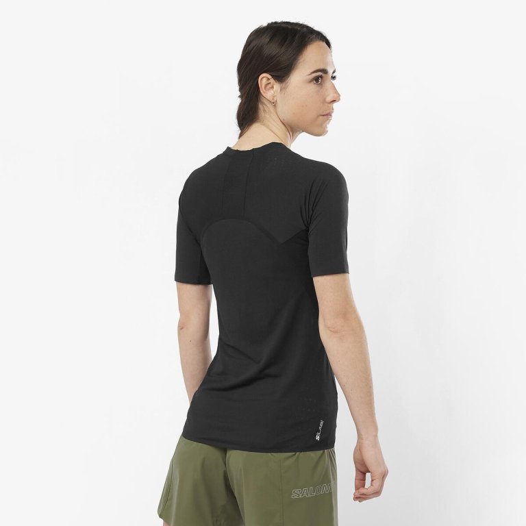 Футболка Salomon S/LAB Speed Tee W - чорна