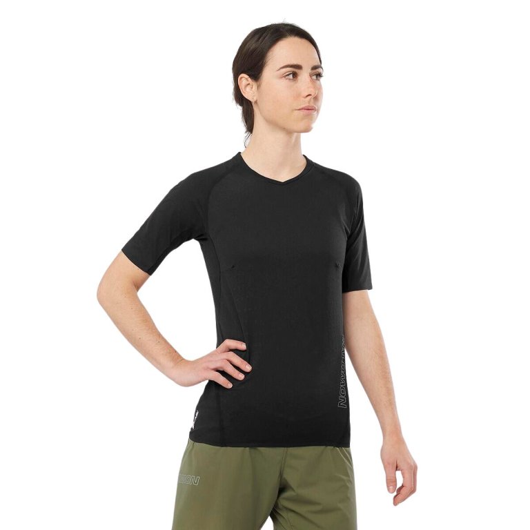 Футболка Salomon S/LAB Speed Tee W - чорна