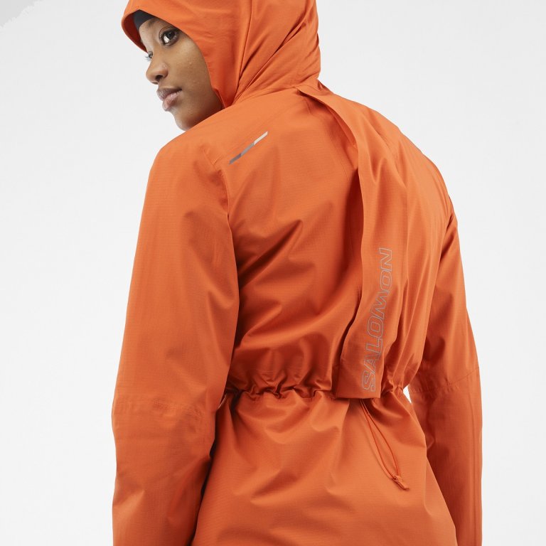 Куртка Salomon Bonatti Trail JKT W - помаранчева