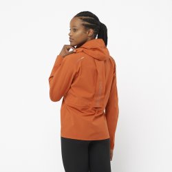 Куртка Salomon Bonatti Trail JKT W - помаранчева