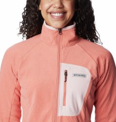 Толстовка на блискавці Columbia Outdoor Tracks™ Full Zip W - рожева