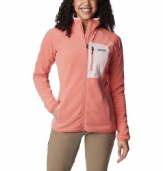 Толстовка на блискавці Columbia Outdoor Tracks™ Full Zip W - рожева