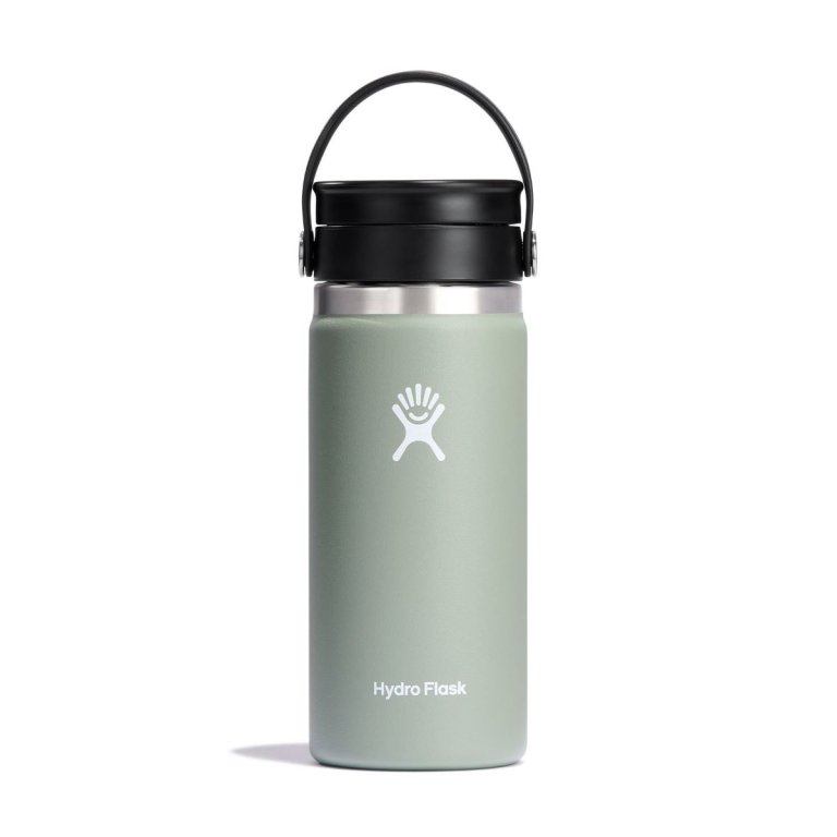 Термос Hydro Flask 16 унцій (473 мл) Wide Mouth Flex Sip Li - зелений