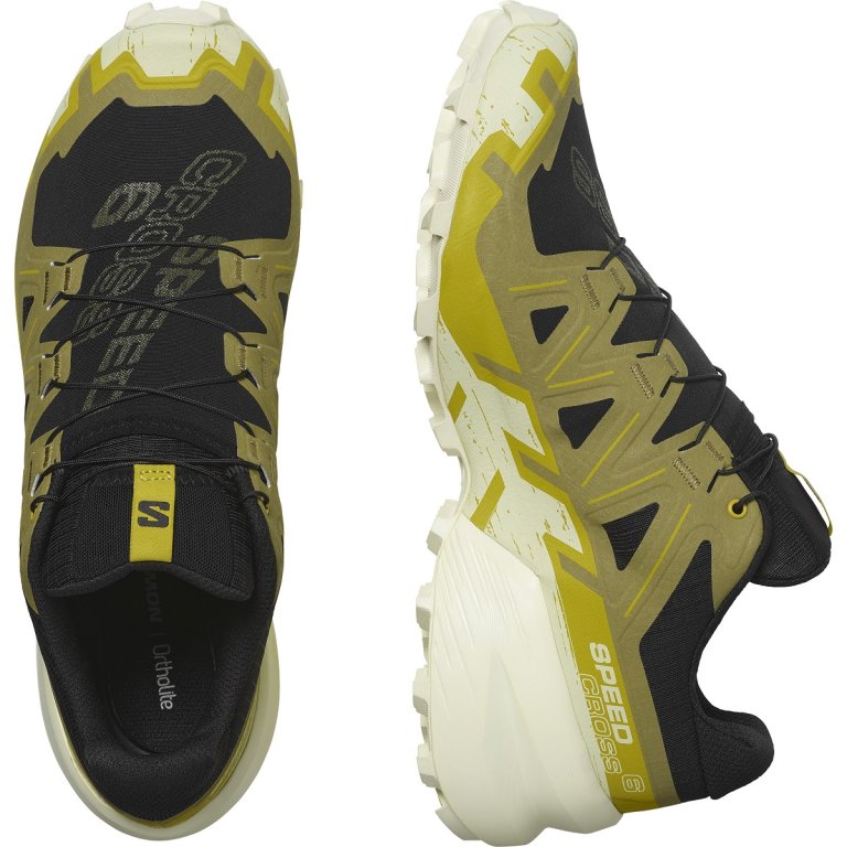Кросівки Salomon Speedcross 6 M - чорні/зелені