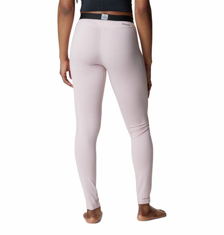 Легінси Columbia Midweight Stretch Tight W Leggings - світло-рожеві (стандартна довжина)