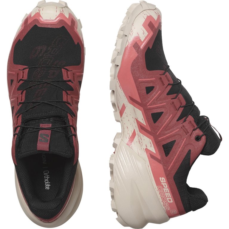 Кросівки Salomon Speedcross 6 GTX W - чорні/червоні