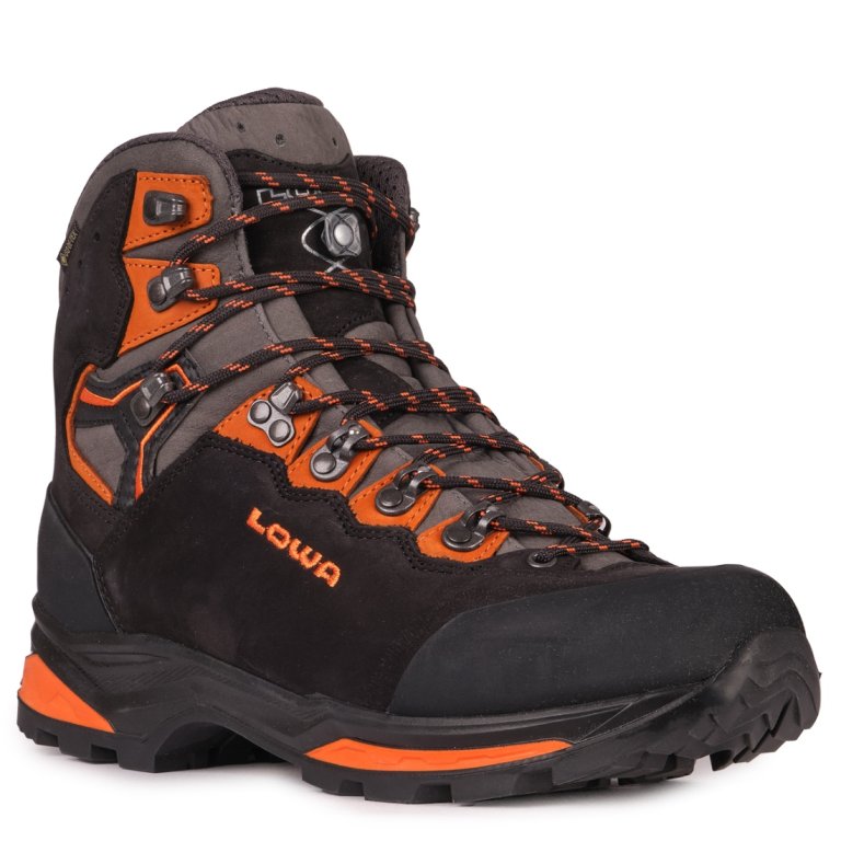Obuv Lowa Camino Evo GTX M - černá/oranžová