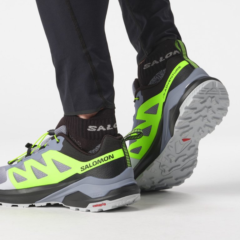 Кросівки Salomon X-Adventure M - сірі/зелені