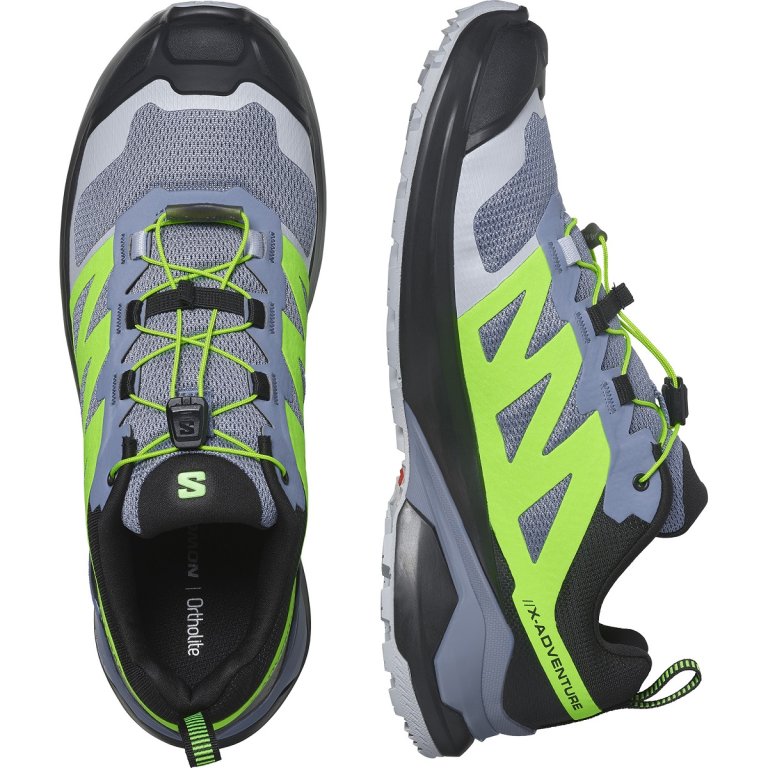 Кросівки Salomon X-Adventure M - сірі/зелені