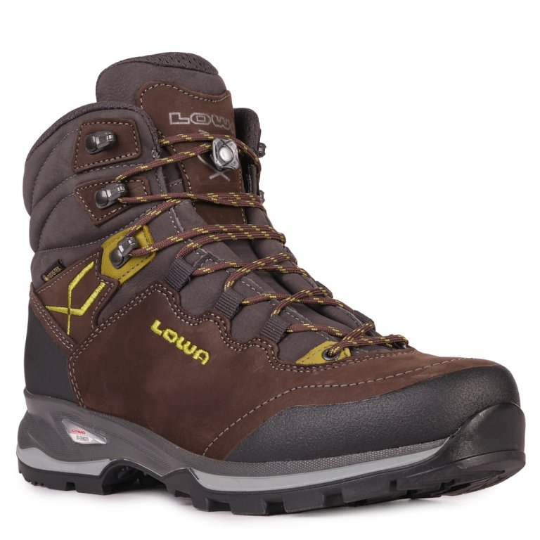 Obuv Lowa Lady Light GTX W - tmavě hnědá/zelená
