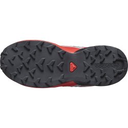 Кросівки Salomon Speedcross J - чорні/червоні