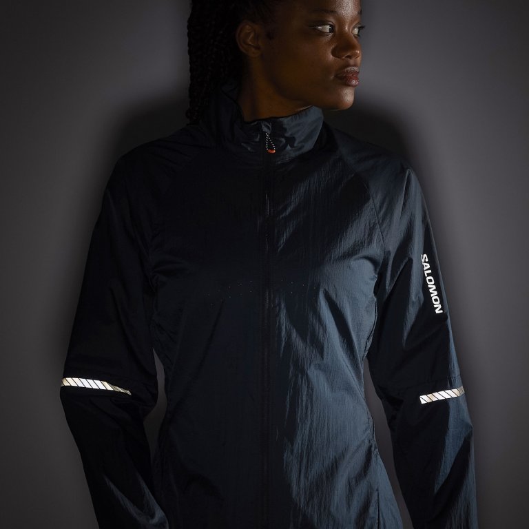 Куртка Salomon Sense Flow Jkt W - синя