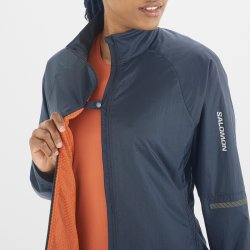 Куртка Salomon Sense Flow Jkt W - синя