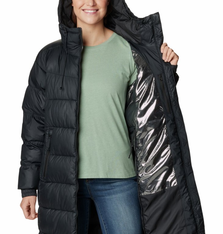 Пальто Columbia Pike Lake™ II Long Jacket W - чорне