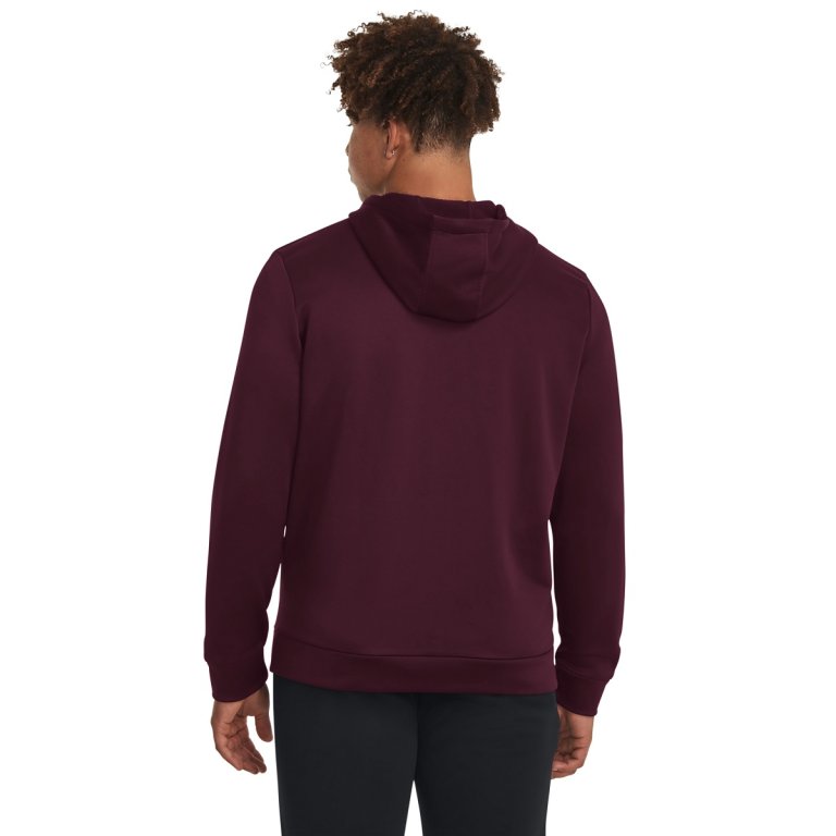 Худі Under Armour Armour Fleece FZ Hoodie M - червоне