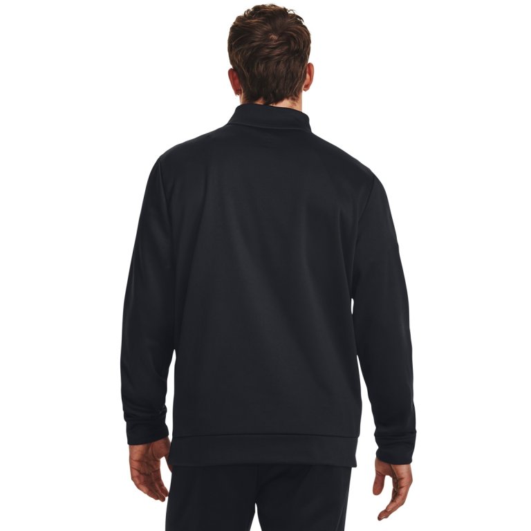 Світшот Under Armour Armour Fleece 1/4 Zip M - чорний