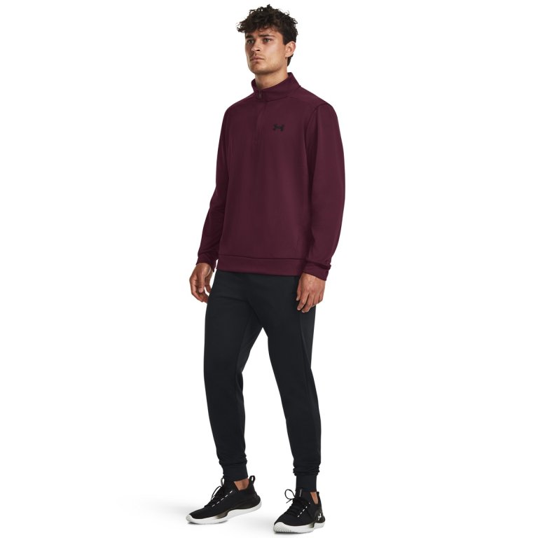 Світшот Under Armour Armour Fleece 1/4 Zip M - червоний
