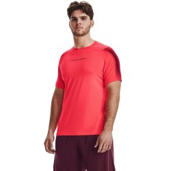Футболка Under Armour HG Armour Nov Fitted SS M - червона