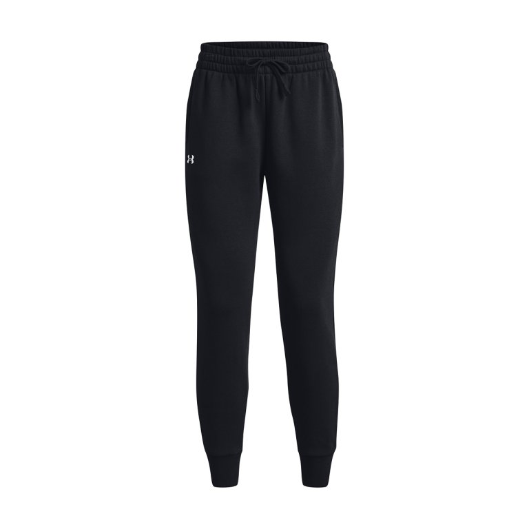 Штани спортивні жіночі Under Armour Rival Fleece Jogger W - чорні