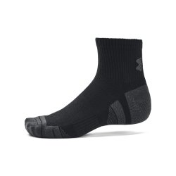 Шкарпетки Under Armour Performance Tech 3pk Qtr Socks - чорні