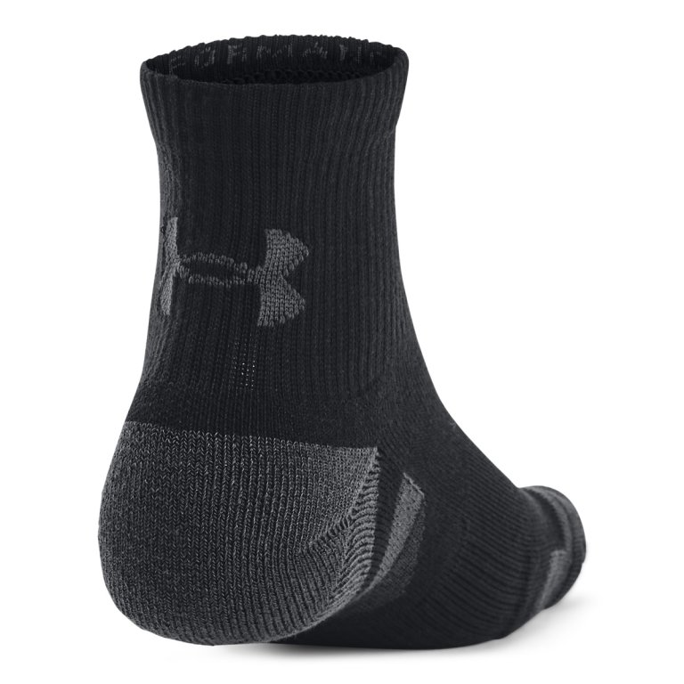 Шкарпетки Under Armour Performance Tech 3pk Qtr Socks - чорні