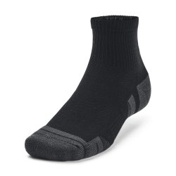 Шкарпетки Under Armour Performance Tech 3pk Qtr Socks - чорні