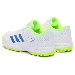 Взуття підліткове Adidas Court Stabil J - білі/сині/салатові
