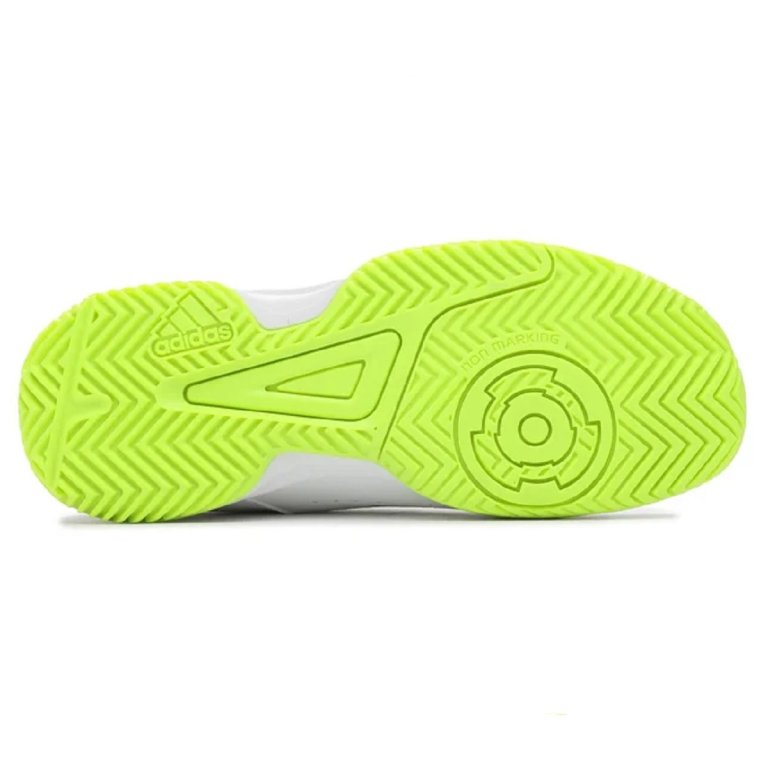 Взуття підліткове Adidas Court Stabil J - білі/сині/салатові