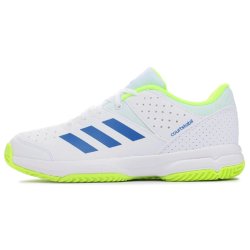 Взуття підліткове Adidas Court Stabil J - білі/сині/салатові