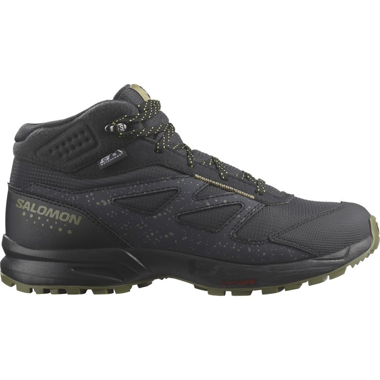 Взуття Salomon Outway Mid CSWP J - чорне