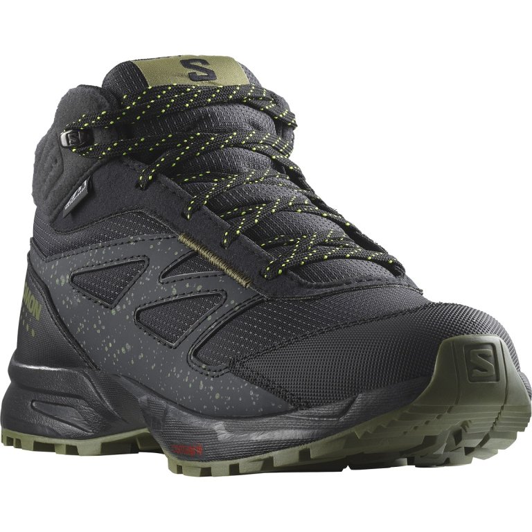Взуття Salomon Outway Mid CSWP J - чорне