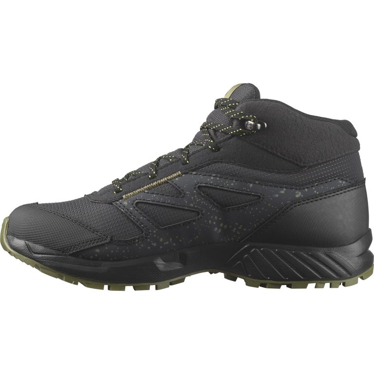 Взуття Salomon Outway Mid CSWP J - чорне
