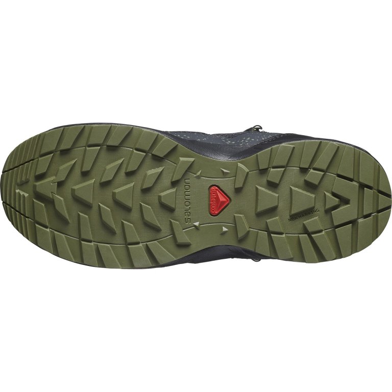 Взуття Salomon Outway Mid CSWP J - чорне