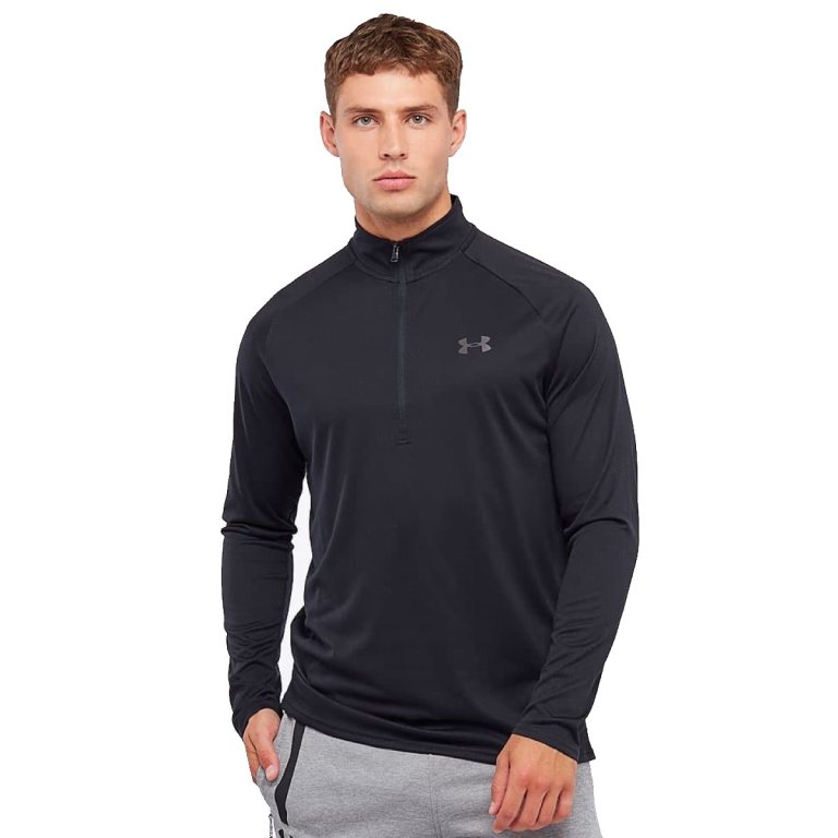 Світшот Under Armour Tech 1/2 Zip 2.0 M - чорний