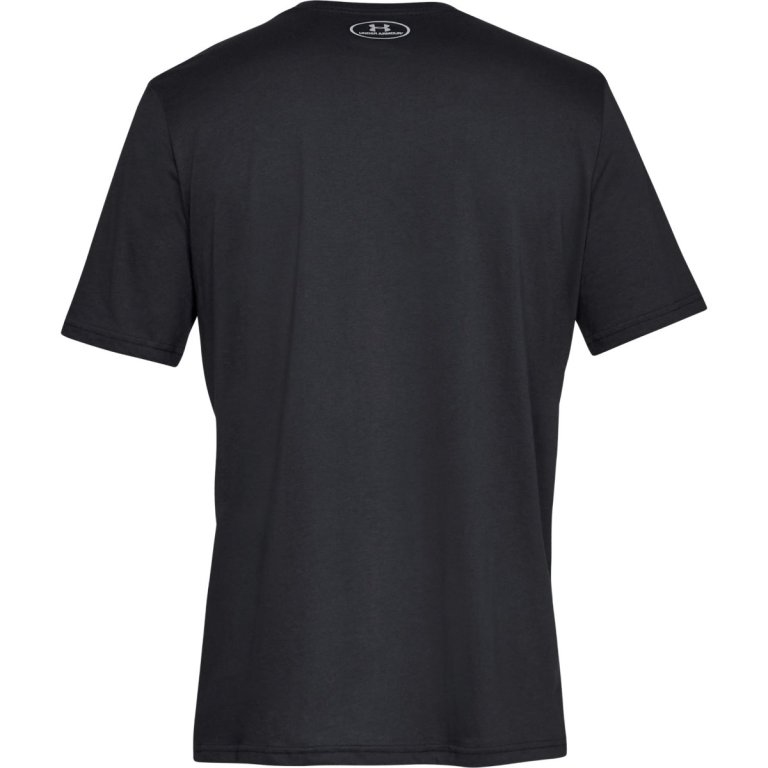 Футболка Under Armour Sportstyle Left Chest SS M - чорна