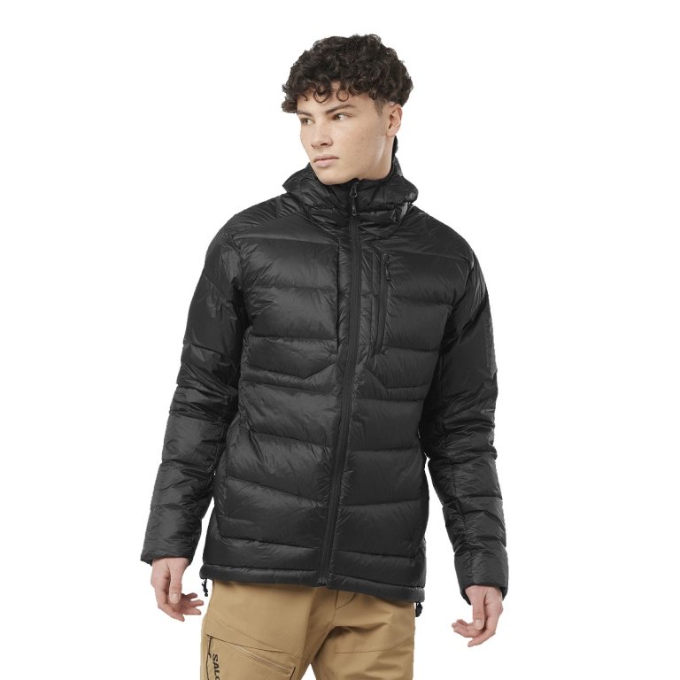 Куртка Salomon Elixir Ultra Down Parka M - чорна