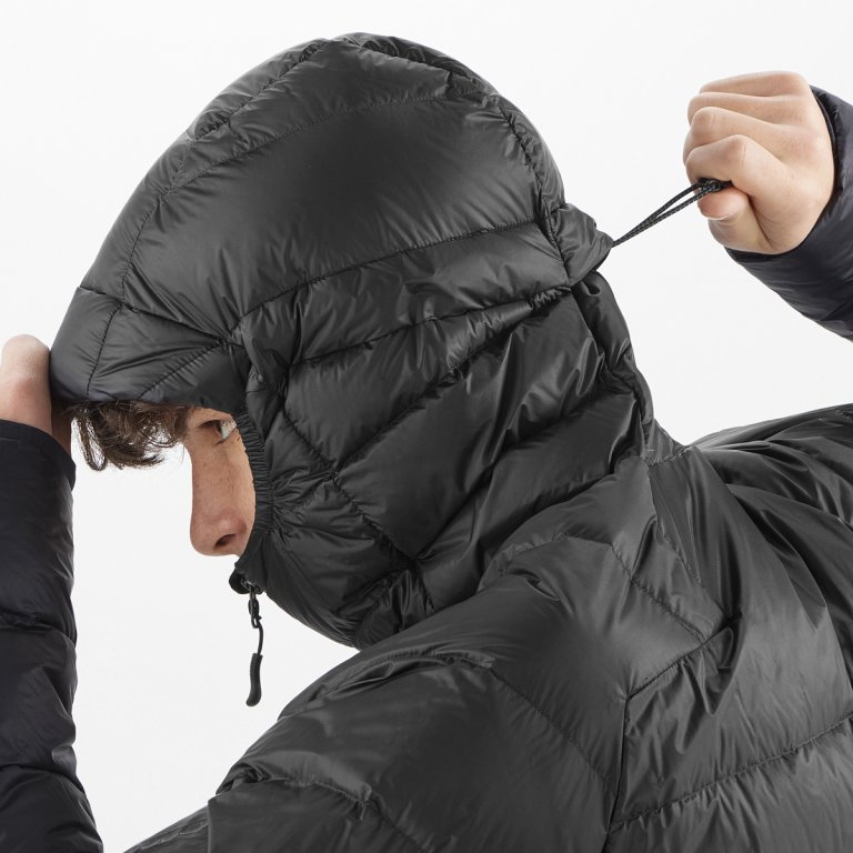 Куртка Salomon Elixir Ultra Down Parka M - чорна