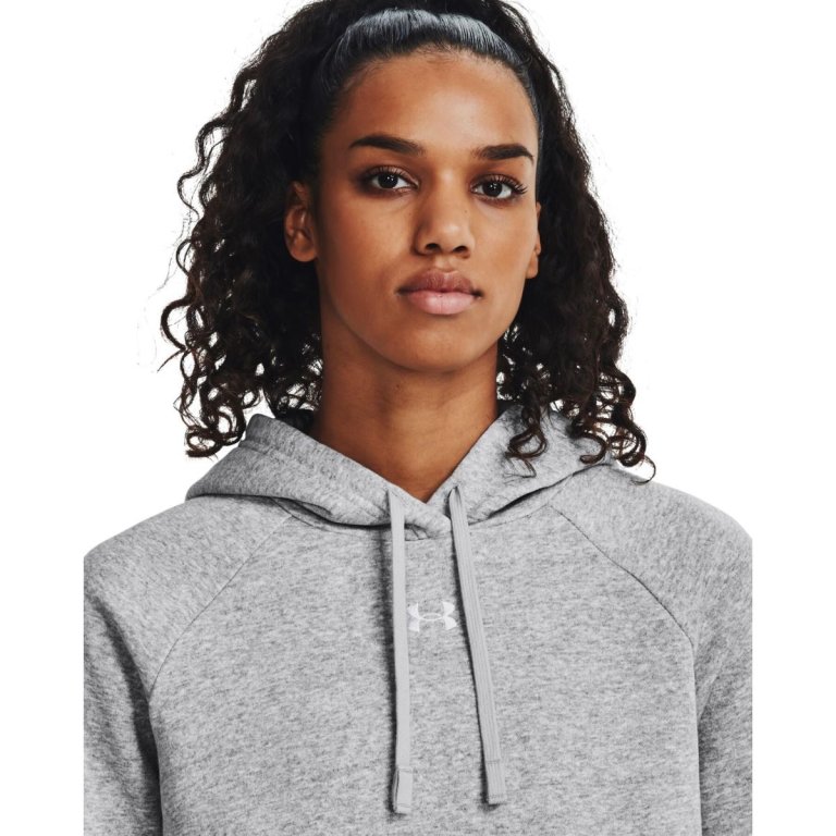 Худі Under Armour UA Rival Fleece Hoodie W - сіре