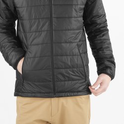 Куртка Salomon Outline HD Insul Jkt M - чорна