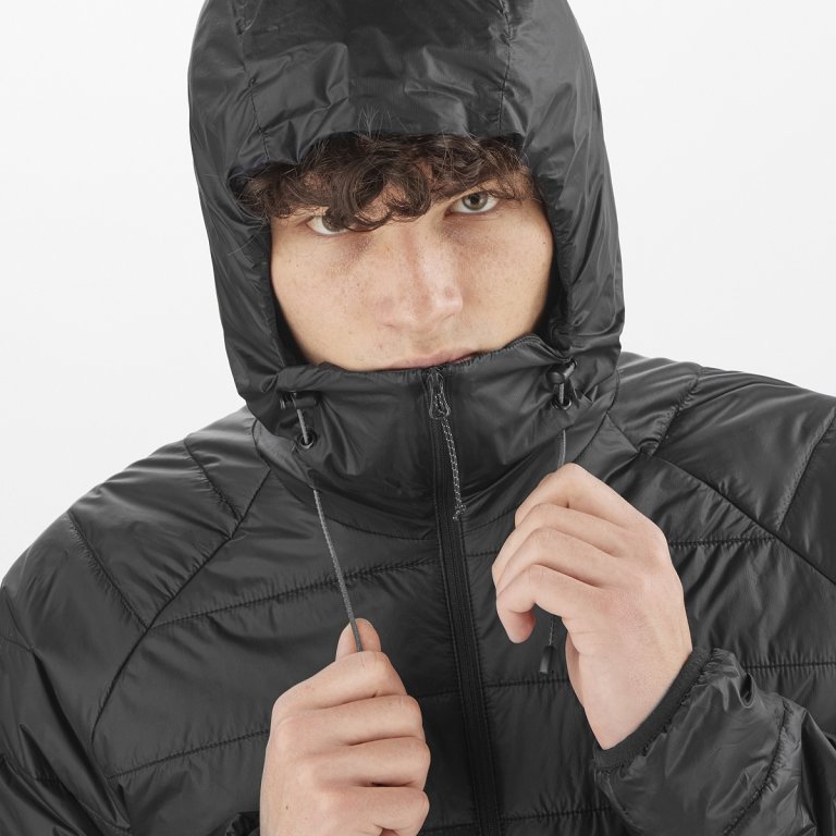 Куртка Salomon Outline HD Insul Jkt M - чорна