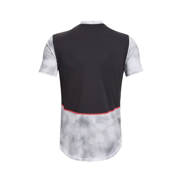 Футболка Under Armour UA Challenger Pro Train SS Prnt M - біла/сіра