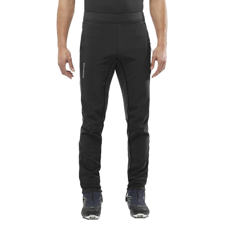 Штани Salomon Cross Warm Softshell Pant M - чорні