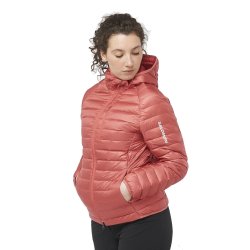 Куртка Salomon Elixir Micro Down Jkt W - червона