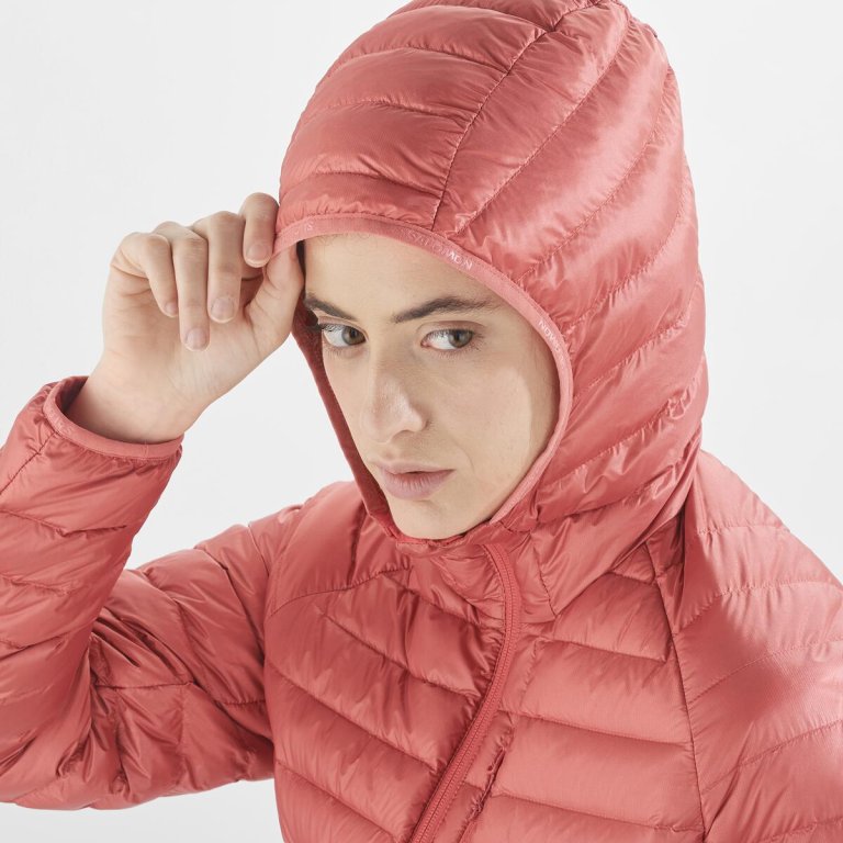 Куртка Salomon Elixir Micro Down Jkt W - червона