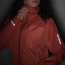 Куртка Salomon Outline GTX® 2.5L Jkt W - червона